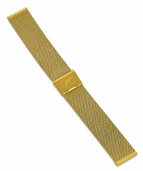 OUTLET Bransoleta Adriatica do zegarka 20 mm złota mediolańska mesh.jpg